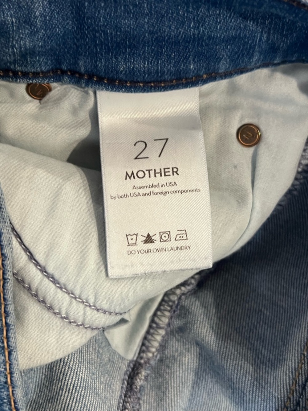 MOTHER Mid Rise Dazzler Ankle Fray Jeans - Picture 7 of 7